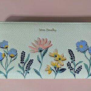 Vera Bradley Leather Continental Wallet